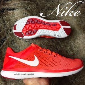nike orange sneakers womens